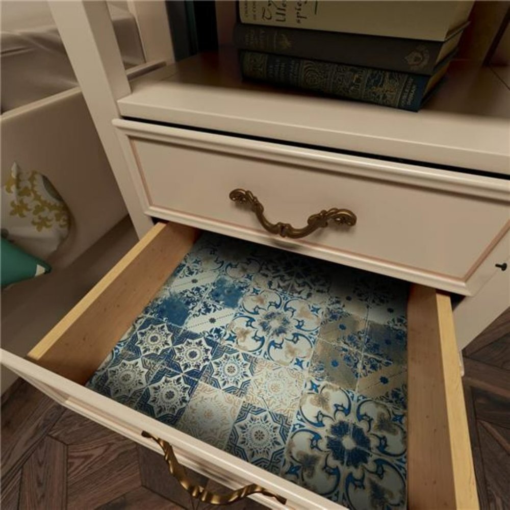 Kitchen Wallpaper Peel and Stick Wallpaper 17.7"x118"Vintage Contact Paper